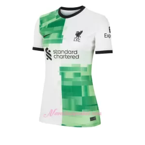 Fotbalové Dresy Liverpool FC Dámské Venkovní 2023-24 Fotbalové Dresy Liverpool FC Dámské Venkovní 2023-24
