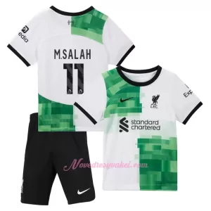 Fotbalové Dresy Liverpool FC Mohamed Salah 11 Dětské Venkovní 2023-24 Fotbalové Dresy Liverpool FC Mohamed Salah 11 Dětské Venkovní 2023-24