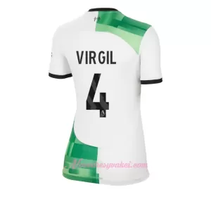 Fotbalové Dresy Liverpool FC Virgil van Dijk 4 Dámské Venkovní 2023-24 Fotbalové Dresy Liverpool FC Virgil van Dijk 4 Dámské Venkovní 2023-24