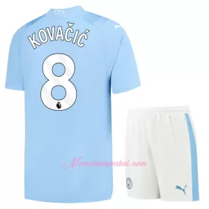 Fotbalové Dresy Manchester City Mateo Kovacic 8 Dětské Domácí 2023-24 Fotbalové Dresy Manchester City Mateo Kovacic 8 Dětské Domácí 2023-24