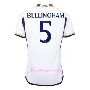 Fotbalové Dresy Real Madrid Jude Bellingham 5 Domácí 2023-24 Fotbalové Dresy Real Madrid Jude Bellingham 5 Domácí 2023-24