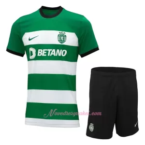 Fotbalové Dresy Sporting CP Dětské Domácí 2023-24 Fotbalové Dresy Sporting CP Dětské Domácí 2023-24