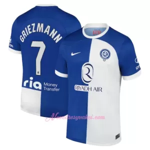 Fotbalové Dresy Atlético Madrid Antoine Griezmann 7 Venkovní 2023-24 Fotbalové Dresy Atlético Madrid Antoine Griezmann 7 Venkovní 2023-24