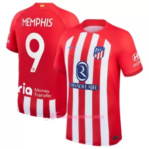 Fotbalové Dresy Atlético Madrid Memphis 9 Domácí 2023-24 Fotbalové Dresy Atlético Madrid Memphis 9 Domácí 2023-24