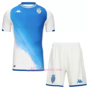 Fotbalové Dresy AS Monaco Dětské Alternativní 2023-24 Fotbalové Dresy AS Monaco Dětské Alternativní 2023-24