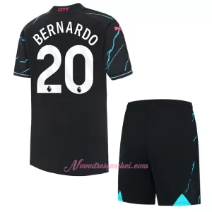 Fotbalové Dresy Manchester City Bernardo Silva 20 Dětské Alternativní 2023-24 Fotbalové Dresy Manchester City Bernardo Silva 20 Dětské Alternativní 2023-24