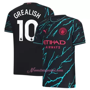 Fotbalové Dresy Manchester City Jack Grealish 10 Alternativní 2023-24 Fotbalové Dresy Manchester City Jack Grealish 10 Alternativní 2023-24