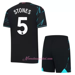 Fotbalové Dresy Manchester City John Stones 5 Dětské Alternativní 2023-24 Fotbalové Dresy Manchester City John Stones 5 Dětské Alternativní 2023-24