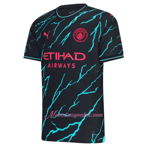 Fotbalové Dresy Manchester City Julián Álvarez 19 Alternativní 2023-24