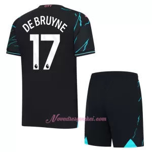 Fotbalové Dresy Manchester City Kevin De Bruyne 17 Dětské Alternativní 2023-24 Fotbalové Dresy Manchester City Kevin De Bruyne 17 Dětské Alternativní 2023-24