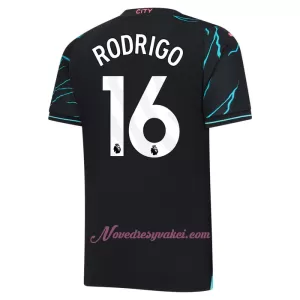 Fotbalové Dresy Manchester City Rodrigo Hernández 16 Alternativní 2023-24 Fotbalové Dresy Manchester City Rodrigo Hernández 16 Alternativní 2023-24