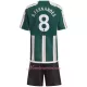 Fotbalové Dresy Manchester United Bruno Fernandes 8 Dětské Venkovní 2023-24