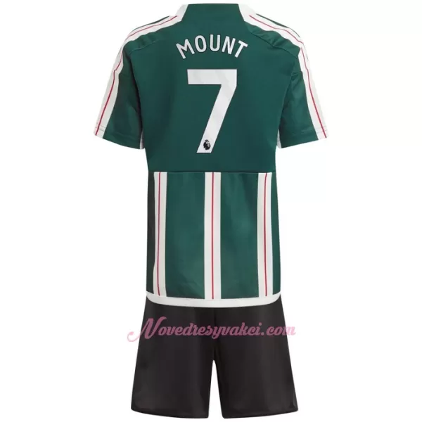 Fotbalové Dresy Manchester United Mason Mount 7 Dětské Venkovní 2023-24