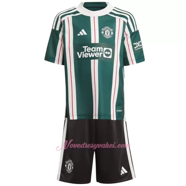 Fotbalové Dresy Manchester United Mason Mount 7 Dětské Venkovní 2023-24