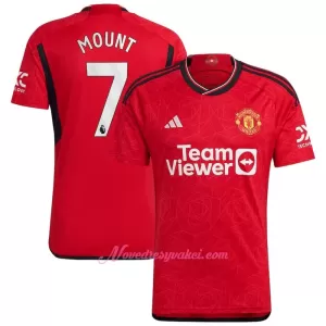 Fotbalové Dresy Manchester United Mason Mount 7 Domácí 2023-24 Fotbalové Dresy Manchester United Mason Mount 7 Domácí 2023-24