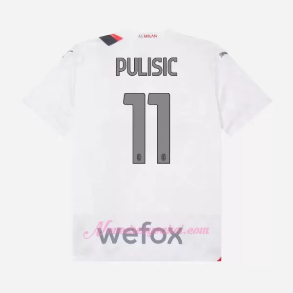 Fotbalové Dresy AC Milán Christian Pulišić 11 Dětské Venkovní 2023-24