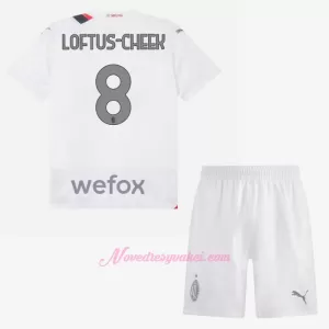 Fotbalové Dresy AC Milán Loftus-Cheek 8 Dětské Venkovní 2023-24