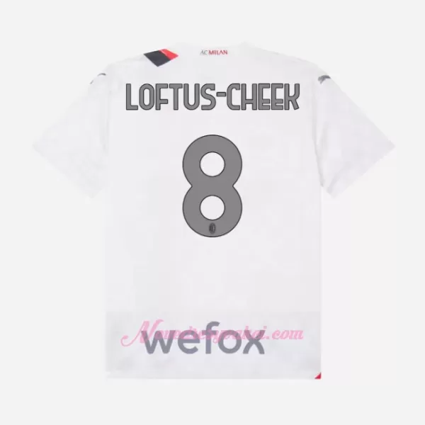 Fotbalové Dresy AC Milán Loftus-Cheek 8 Dětské Venkovní 2023-24