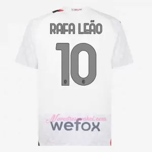 Fotbalové Dresy AC Milán Rafael Leão 10 Venkovní 2023-24 Fotbalové Dresy AC Milán Rafael Leão 10 Venkovní 2023-24