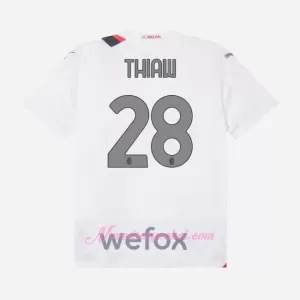 Fotbalové Dresy AC Milán Thiaw 28 Dětské Venkovní 2023-24