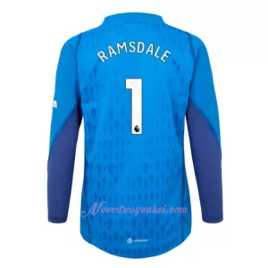 Brankářské Fotbalové Dresy Arsenal Ramsdale 1 Venkovní 2023-24 Dlouhý Rukáv Brankářské Fotbalové Dresy Arsenal Ramsdale 1 Venkovní 2023-24 Dlouhý Rukáv