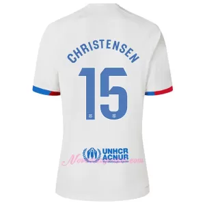 Fotbalové Dresy FC Barcelona Christensen 15 Venkovní 2023-24 Fotbalové Dresy FC Barcelona Christensen 15 Venkovní 2023-24
