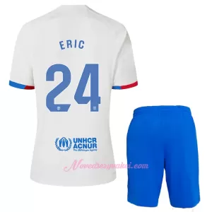 Fotbalové Dresy FC Barcelona Eric 24 Dětské Venkovní 2023-24 Fotbalové Dresy FC Barcelona Eric 24 Dětské Venkovní 2023-24