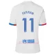 Fotbalové Dresy FC Barcelona Ferran Torres 11 Dětské Venkovní 2023-24