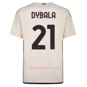 Fotbalové Dresy AS Řím Paulo Dybala 21 Venkovní 2023-24 Fotbalové Dresy AS Řím Paulo Dybala 21 Venkovní 2023-24