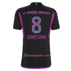 Fotbalové Dresy FC Bayern Mnichov Goretzka 8 Venkovní 2023-24 Fotbalové Dresy FC Bayern Mnichov Goretzka 8 Venkovní 2023-24