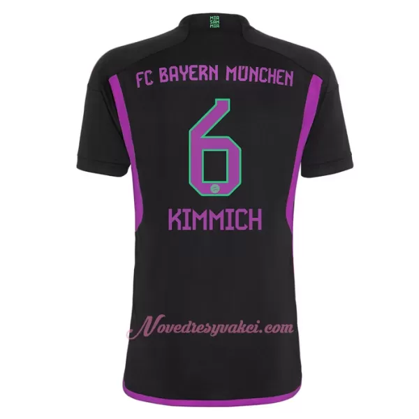 Fotbalové Dresy FC Bayern Mnichov Kimmich 6 Dětské Venkovní 2023-24