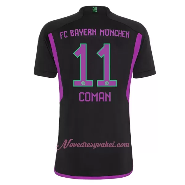 Fotbalové Dresy FC Bayern Mnichov Kingsley Coman 11 Dětské Venkovní 2023-24