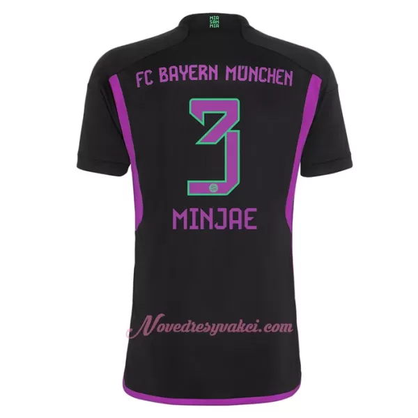 Fotbalové Dresy FC Bayern Mnichov Minjae 3 Dětské Venkovní 2023-24