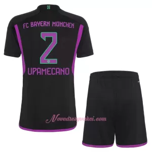 Fotbalové Dresy FC Bayern Mnichov Upamecano 2 Dětské Venkovní 2023-24 Fotbalové Dresy FC Bayern Mnichov Upamecano 2 Dětské Venkovní 2023-24
