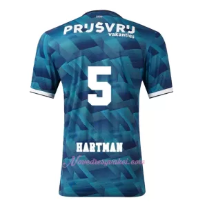 Fotbalové Dresy Feyenoord Rotterdam Hartman 5 Venkovní 2023-24