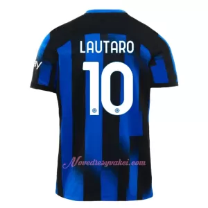 Fotbalové Dresy Inter Milán Lautaro Martínez 10 Domácí 2023-24 Fotbalové Dresy Inter Milán Lautaro Martínez 10 Domácí 2023-24