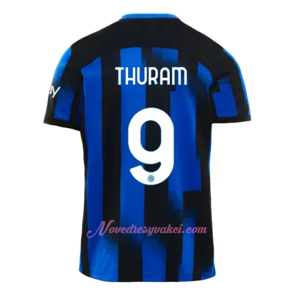 Fotbalové Dresy Inter Milán Thuram 9 Dětské Domácí 2023-24