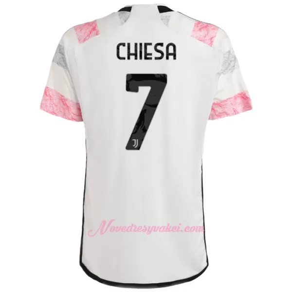 Fotbalové Dresy Juventus Federico Chiesa 7 Dětské Venkovní 2023-24