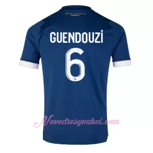 Fotbalové Dresy Olympique de Marseille GUENDOUZI 6 Dětské Venkovní 2023-24