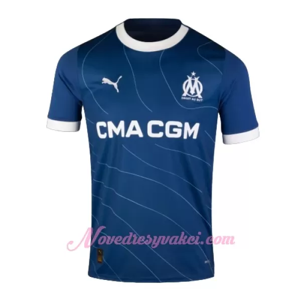Fotbalové Dresy Olympique de Marseille GUENDOUZI 6 Dětské Venkovní 2023-24