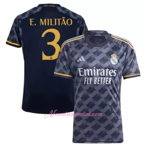 Fotbalové Dresy Real Madrid Éder Militão 3 Venkovní 2023-24 Fotbalové Dresy Real Madrid Éder Militão 3 Venkovní 2023-24