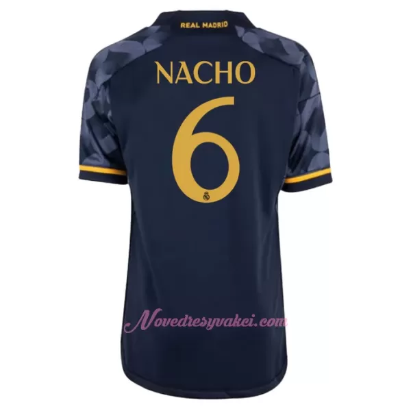 Fotbalové Dresy Real Madrid Nacho 6 Dětské Venkovní 2023-24