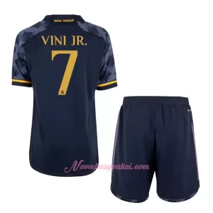 Fotbalové Dresy Real Madrid Vinicius Junior 7 Dětské Venkovní 2023-24 Fotbalové Dresy Real Madrid Vinicius Junior 7 Dětské Venkovní 2023-24