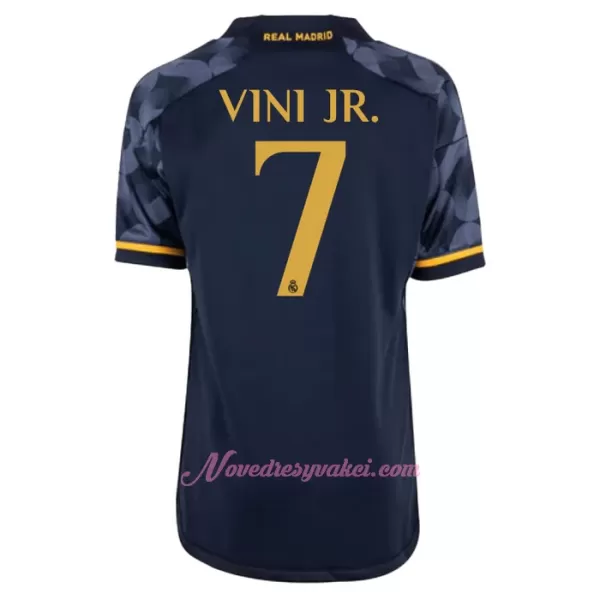 Fotbalové Dresy Real Madrid Vinicius Junior 7 Dětské Venkovní 2023-24