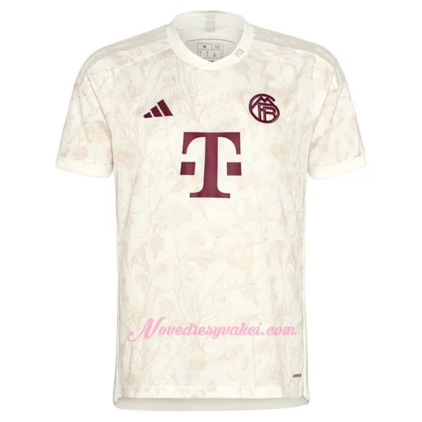 Fotbalové Dresy FC Bayern Mnichov Alphonso Davies 19 Champions League Dětské Alternativní 2023-24