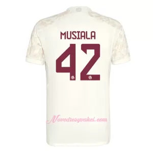 Fotbalové Dresy FC Bayern Mnichov Jamal Musiala 42 Champions League Alternativní 2023-24 Fotbalové Dresy FC Bayern Mnichov Jamal Musiala 42 Champions League Alternativní 2023-24