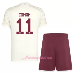 Fotbalové Dresy FC Bayern Mnichov Kingsley Coman 11 Champions League Dětské Alternativní 2023-24 Fotbalové Dresy FC Bayern Mnichov Kingsley Coman 11 Champions League Dětské Alternativní 2023-24