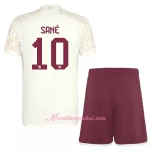Fotbalové Dresy FC Bayern Mnichov Leroy Sané 10 Champions League Dětské Alternativní 2023-24 Fotbalové Dresy FC Bayern Mnichov Leroy Sané 10 Champions League Dětské Alternativní 2023-24