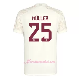 Fotbalové Dresy FC Bayern Mnichov Thomas Muller 25 Champions League Alternativní 2023-24