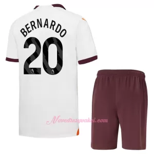 Fotbalové Dresy Manchester City Bernardo Silva 20 Dětské Venkovní 2023-24 Fotbalové Dresy Manchester City Bernardo Silva 20 Dětské Venkovní 2023-24